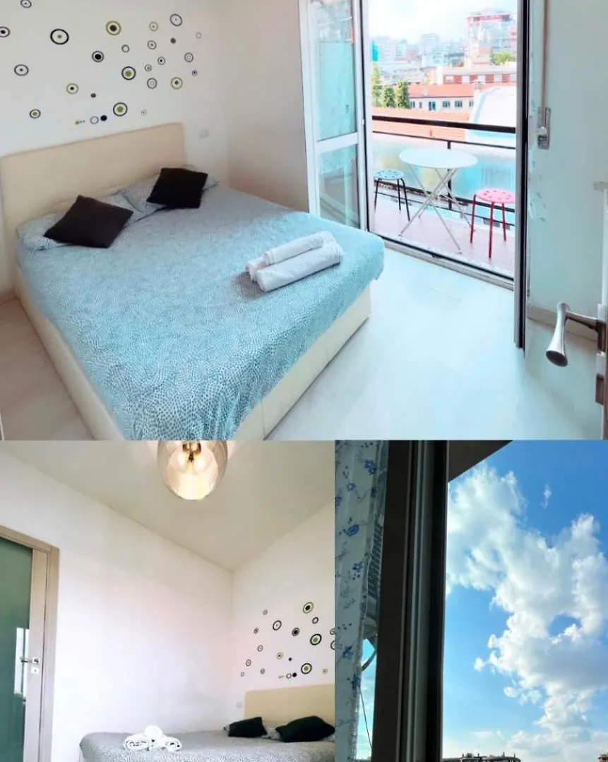 Milan City Beautiful Apartment Close To The Metro With Big Balcony